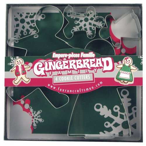 Cookie Cutters | Gingerbread Man & Family Set