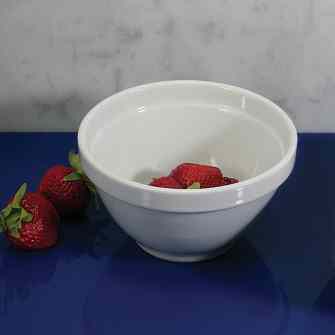 BIA White Ceramic Dessert - Fruit Bowl