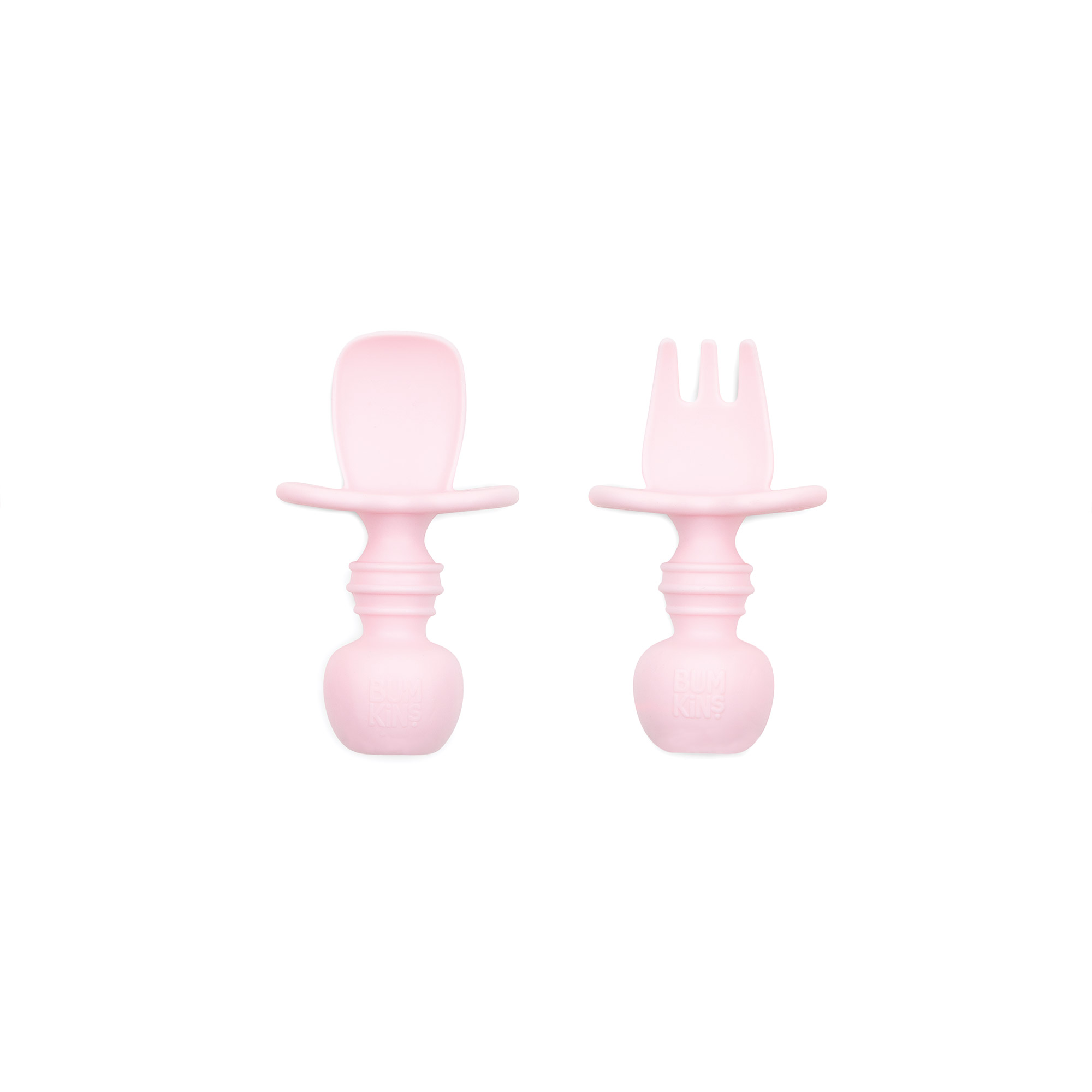 Bumkins Silicone Chewtensils | Pink