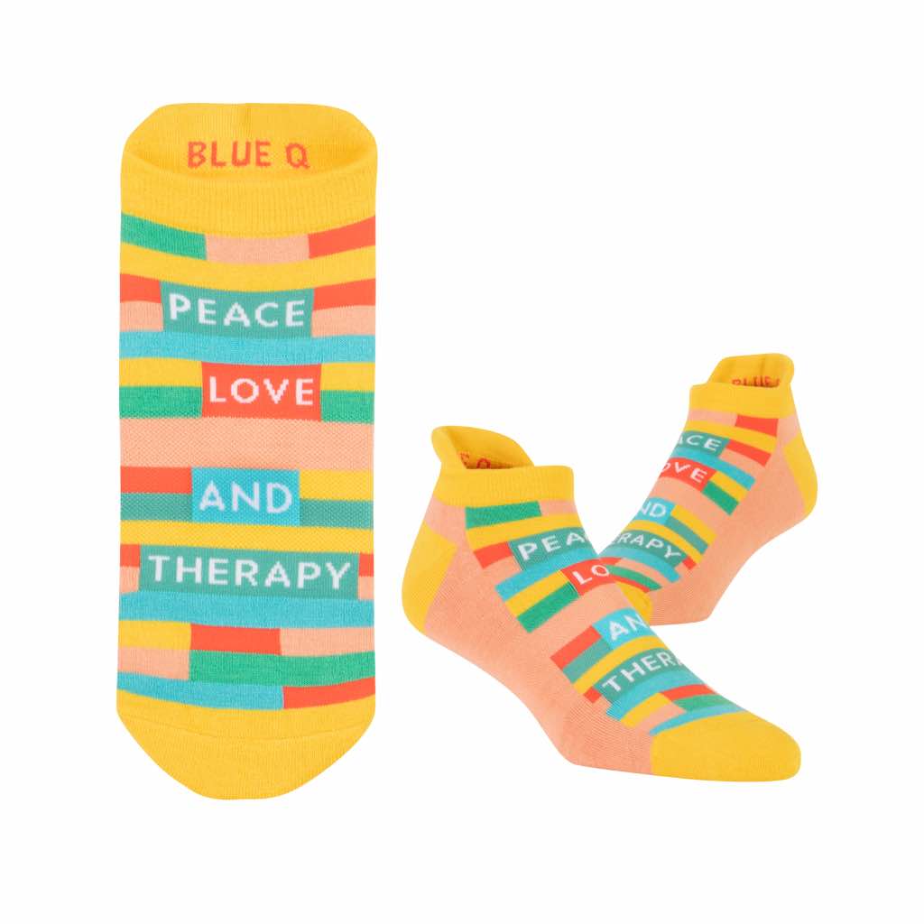 Blue Q Sneaker Socks S/M | Therapy