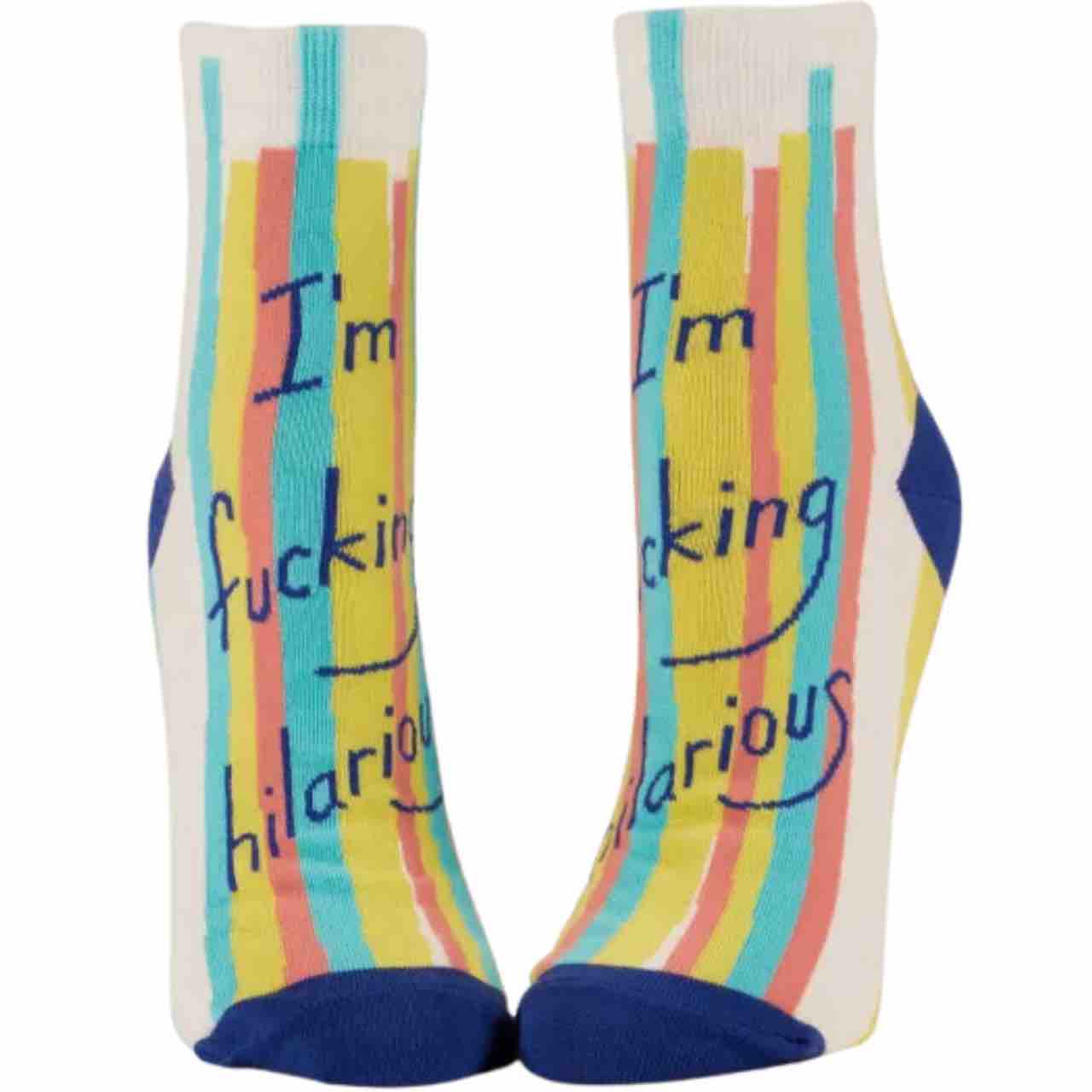 Blue Q Women's Ankle Socks | Fin Hilarious