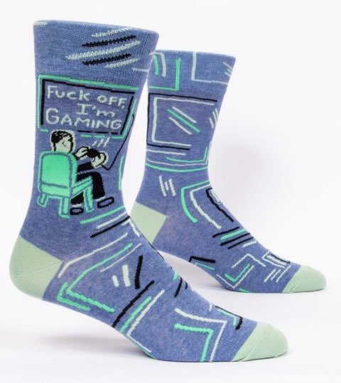 Blue Q Men's Socks | I'm Gaming