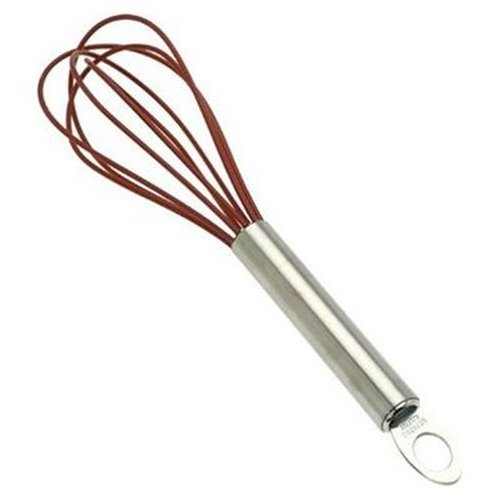 Cuisipro 8\" Red Silicone Egg Whisk