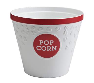 Popcorn Snack Bucket with Drainage Grate