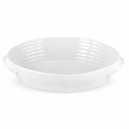 Sophie Conran White Oval Handled Roasting Dish Large