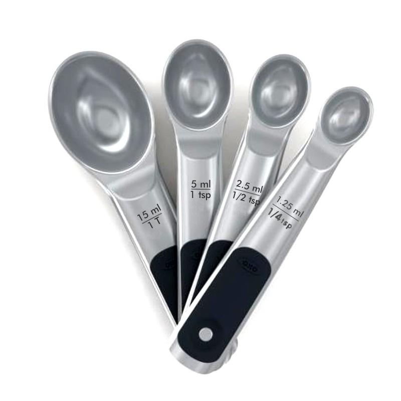 OXO Good Grips Magnetic Measuring Spoons | Stainless