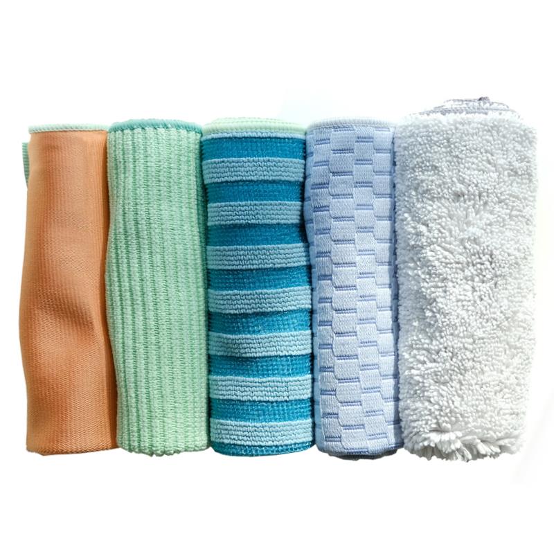 RENEW Recycled Microfiber Essential Cloths | Set of 5
