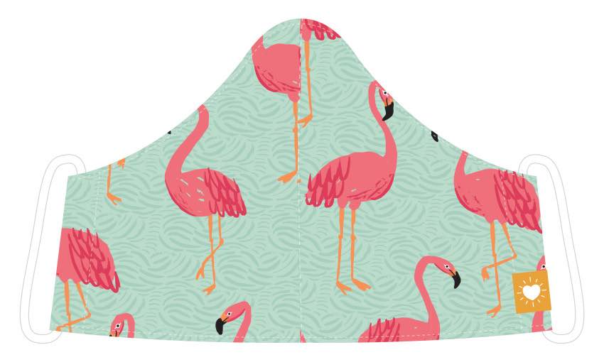 Take Cover Junior Mask | Flamingo