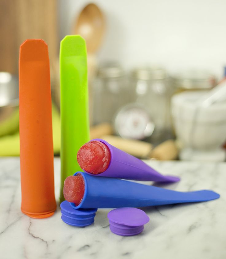Silicone Ice Pop Makers | Set of 4