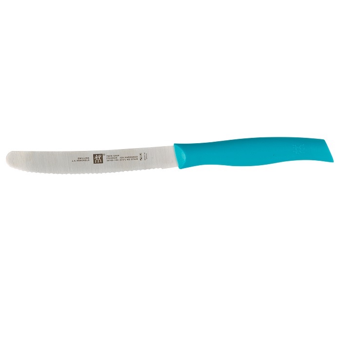 Henckels Twin Grip 4.5\" Utility Paring Knife | Aqua