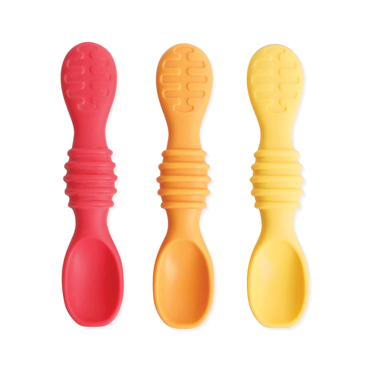 Bumkins Silicone Dipping Spoons | Tutti Frutti  3pk