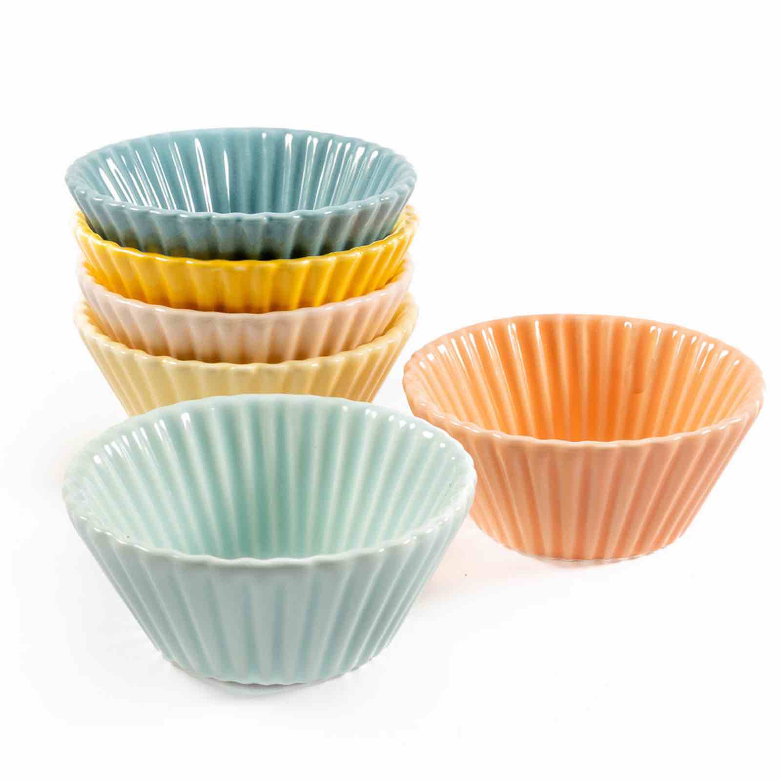 Cloud Ceramic Baking Cups | Set of 6