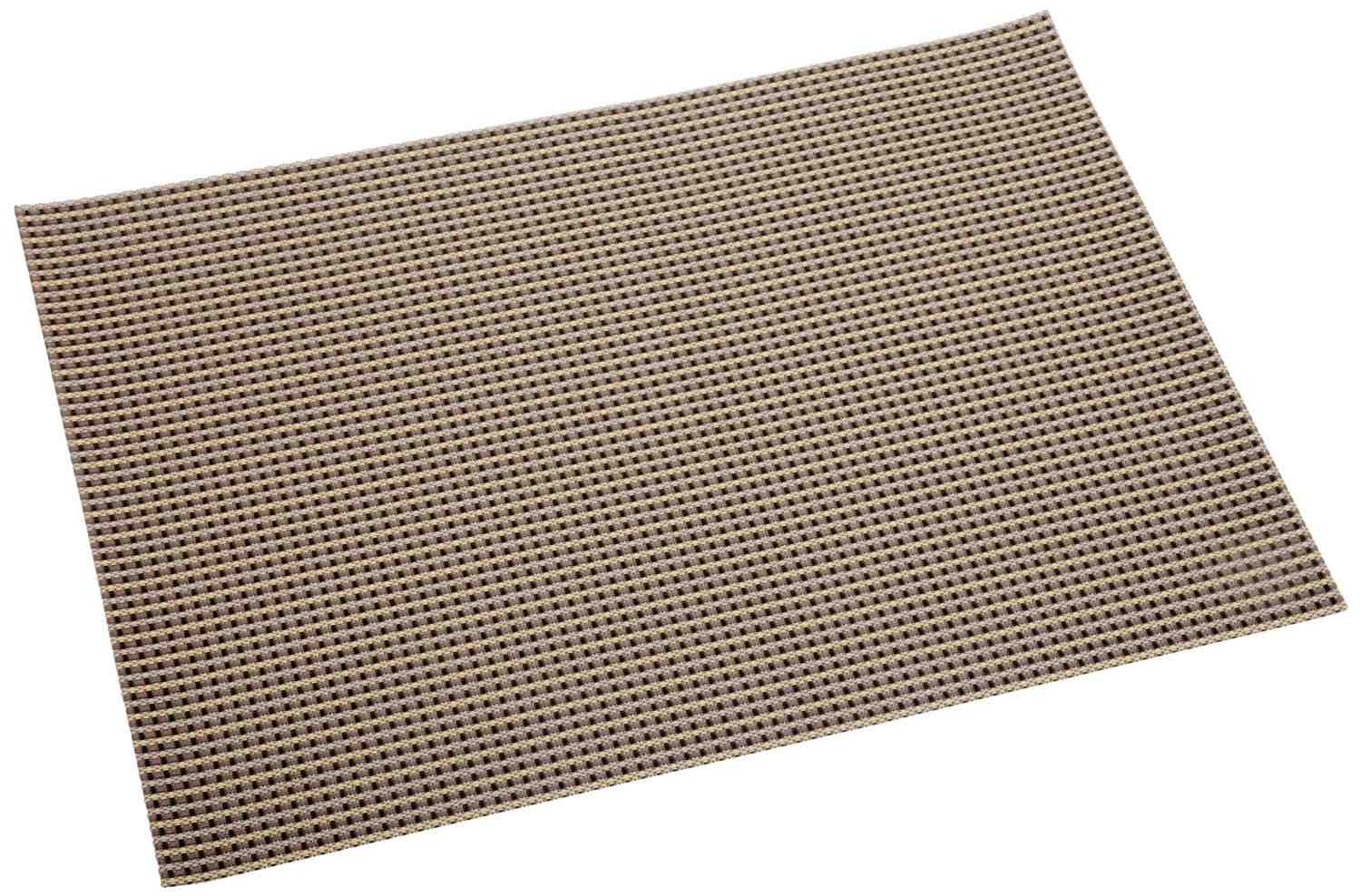 TATEhome Polyvinyl Placemat | Taupe Tweed
