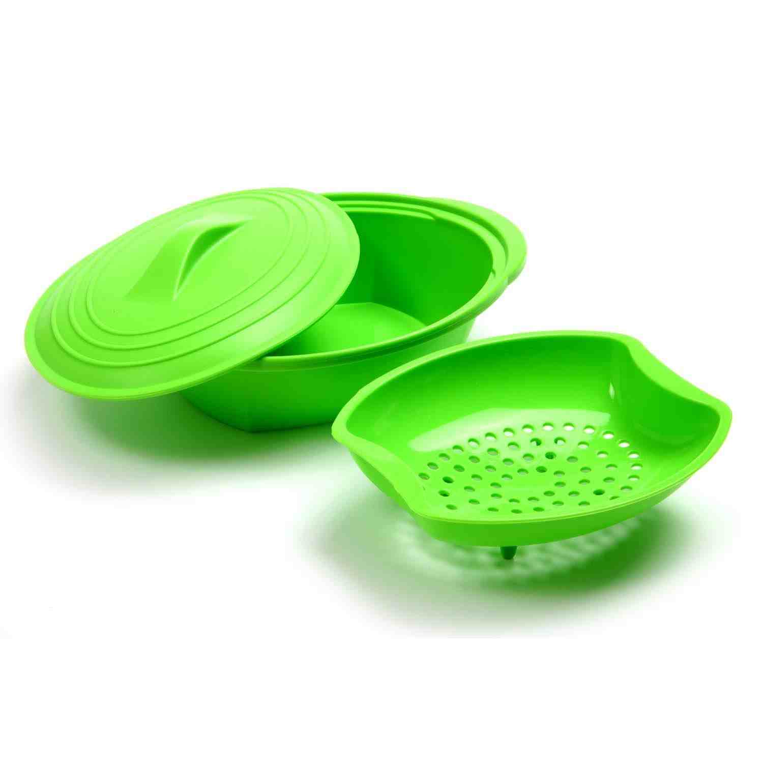 Silicone Steamer with Insert 32oz