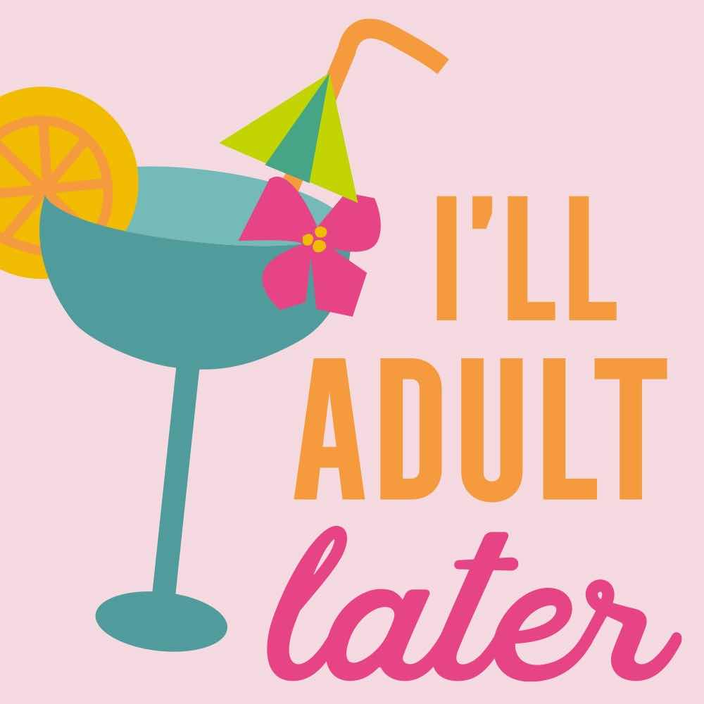 Quip Cocktail Napkins | Adult Later 20pk