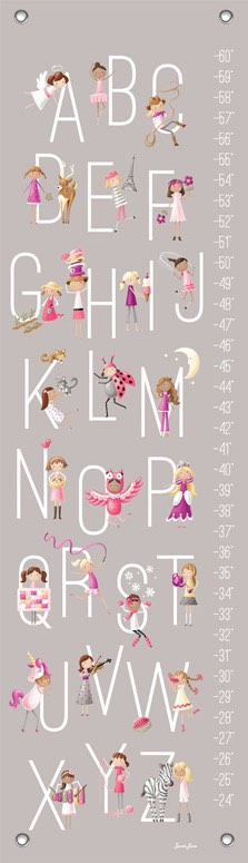 Growth Chart | G is for Girls by Sarah Lowe