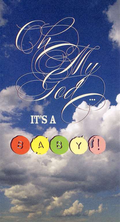 Baby Card - Oh My God