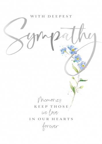 Sympathy Card | Forget Me Not
