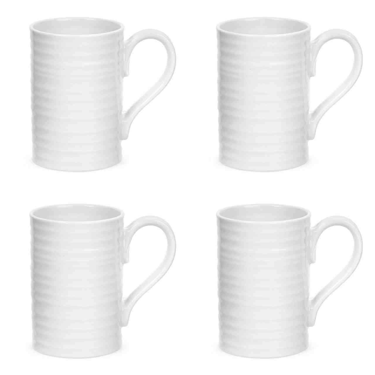 Sophie Conran White Mug Set of 4 - Tall