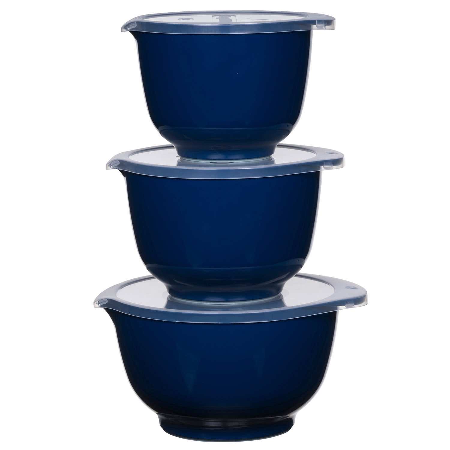 3pc Rosti Margrethe Mixing Bowl Set | Indigo Blue