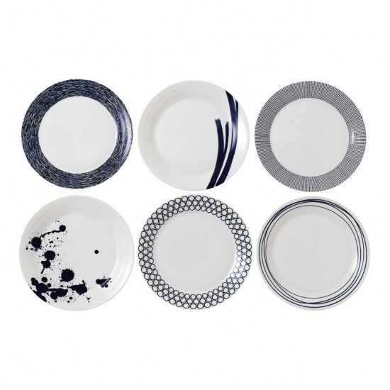 Royal Doulton Pacific Dinner Plates 28cm | Set of 6