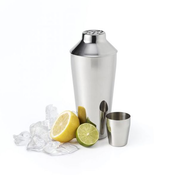 Cocktail Shaker with Jigger Cap