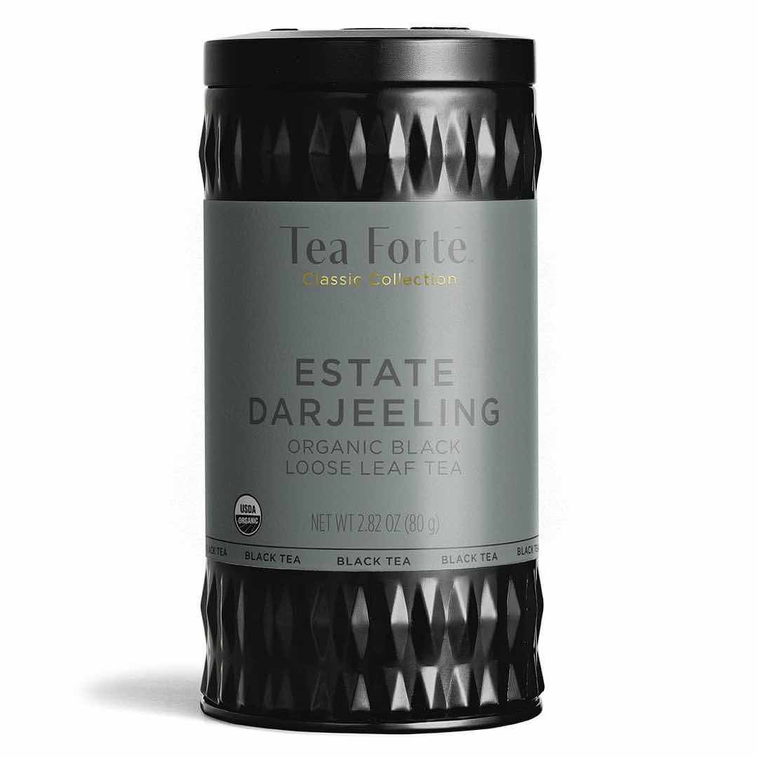 Tea Forte Black Tea Canister | Estate Darjeeling