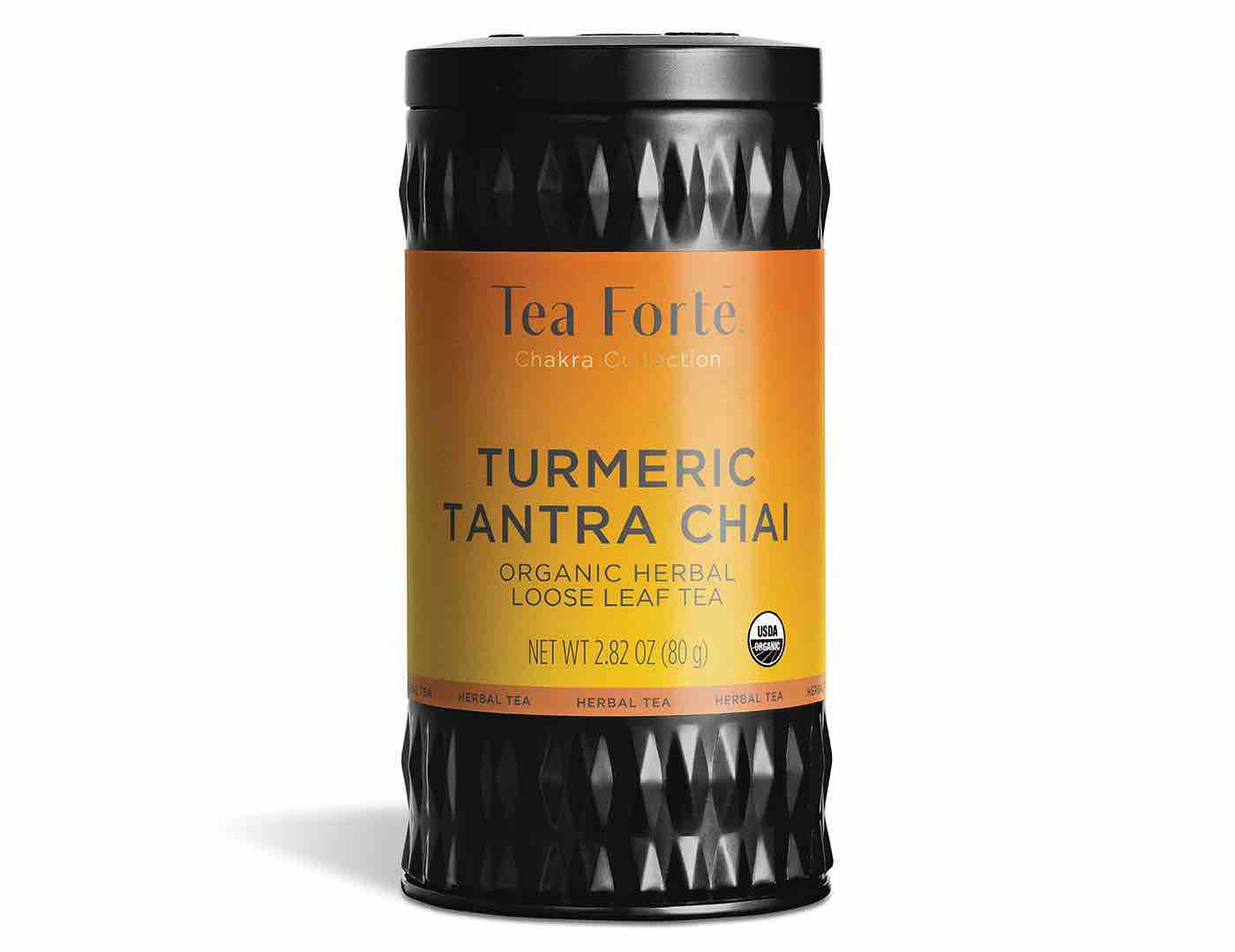 Tea Forte Herbal Tea Canister | Turmeric Tantra Chai