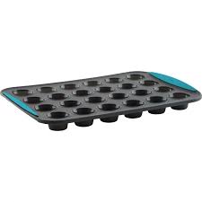 Structure Silicone 24 cup Mini Muffin Pan | Blue