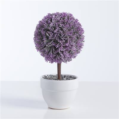 Jardin 10" Topiary | Lavender Ball