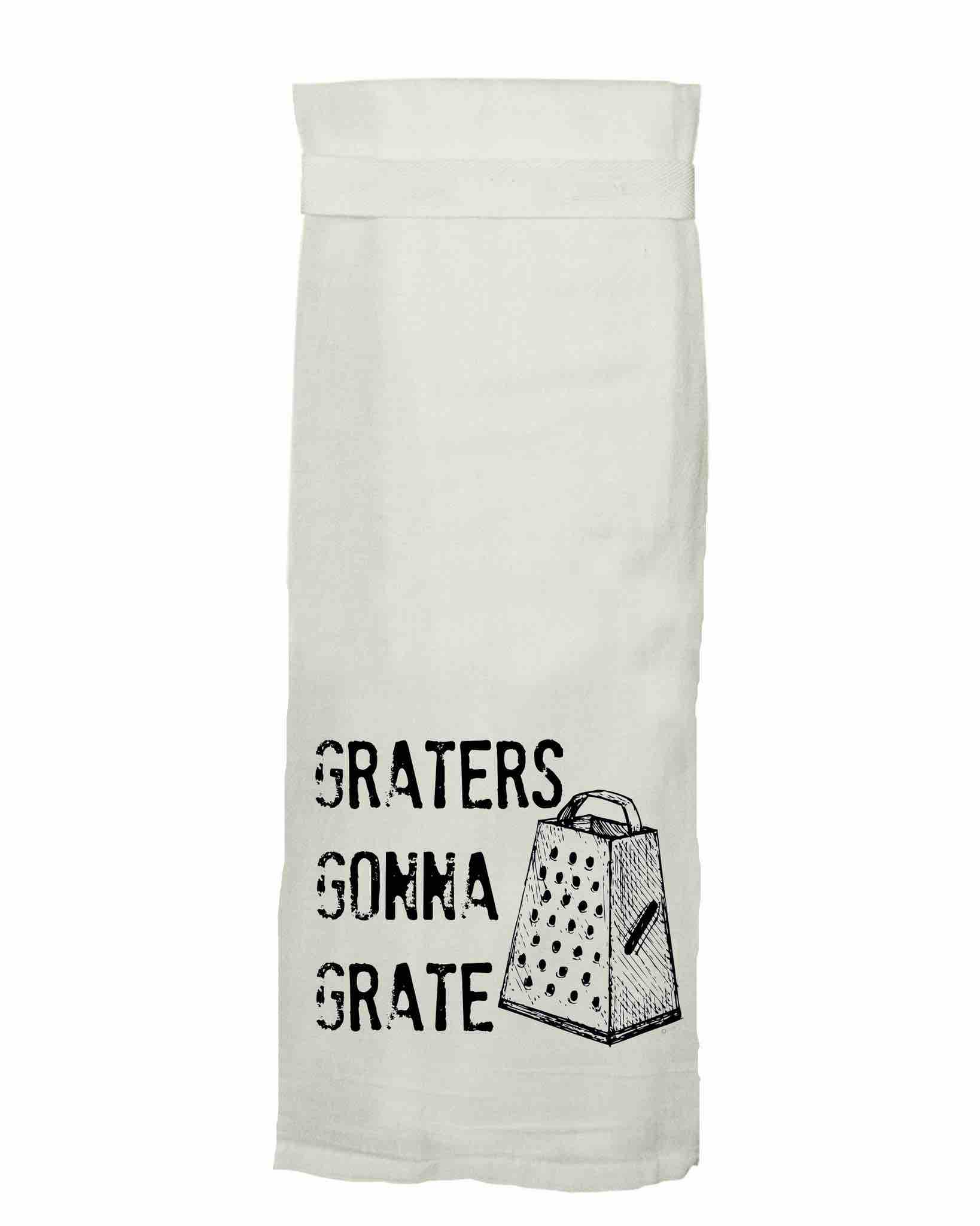 Twisted Wares Hang Tight Towel | Graters Gonna Grate