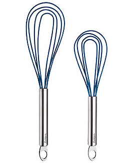 Cuisipro 8" Silicone Flat Whisk | Red