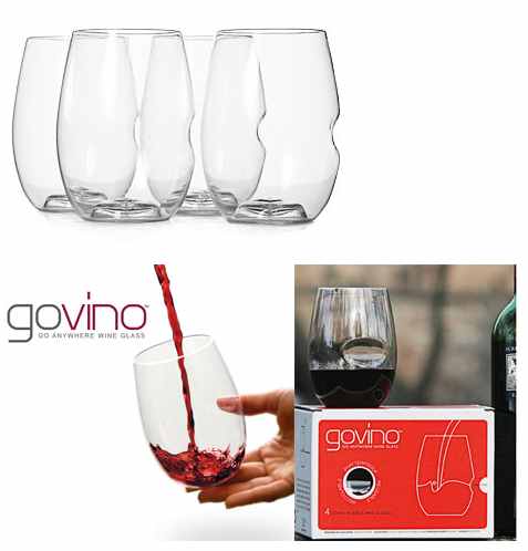 GoVino Shatterproof Wine Glasses | Set of 4