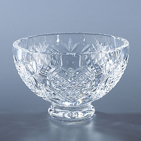 Waterford Crystal 8" Footed Wedding Heirloom Bowl